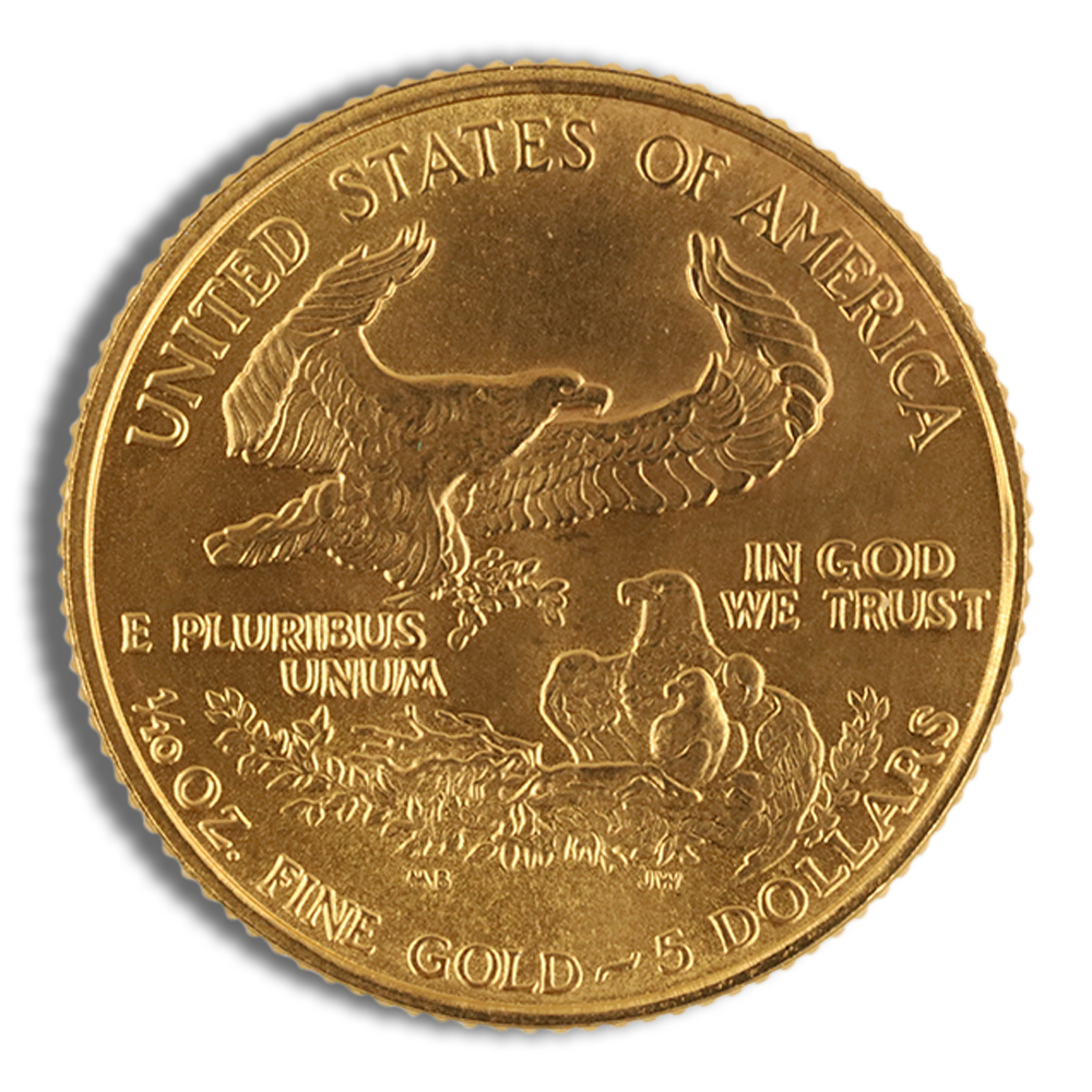 1989 1/10 oz Gold Eagle - BU (MCMLXXXVIX)