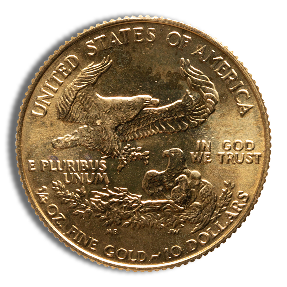 1987 1/4 oz Gold Eagle - BU (MCMLXXXVII)