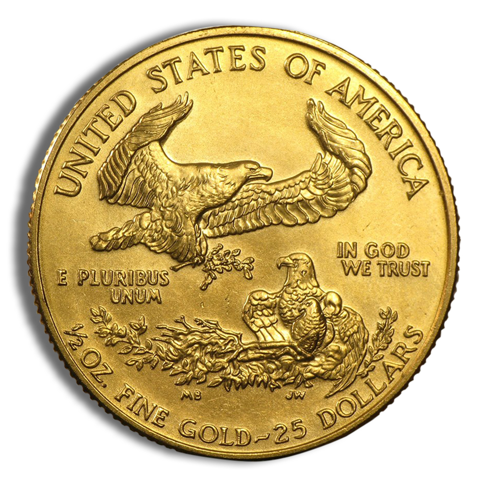 1993 1/2 oz Gold Eagle - BU