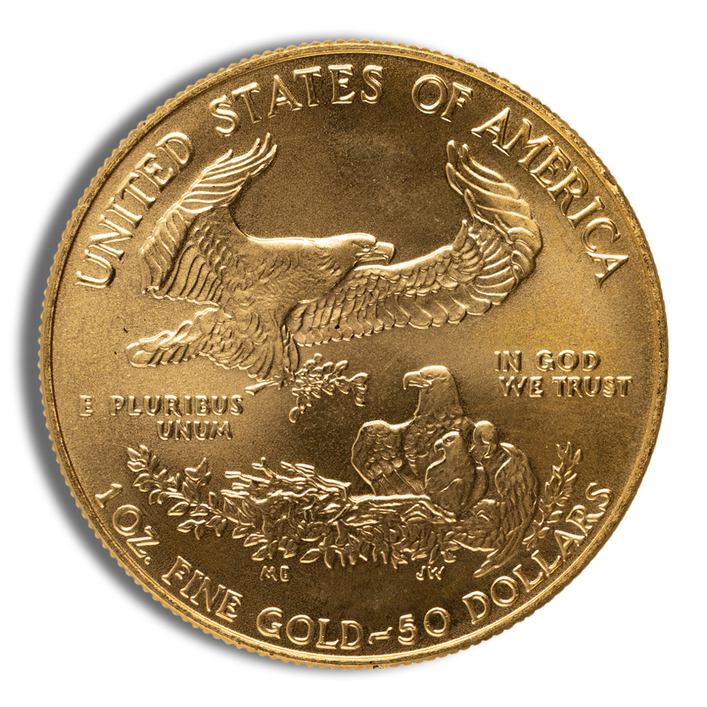 1987 1 oz Gold Eagle - BU (MCMLXXXVII)