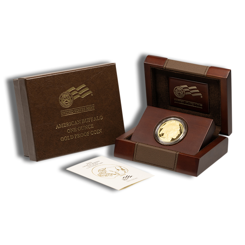 2009-W 1 oz Proof Gold Buffalo (w/Box & COA)