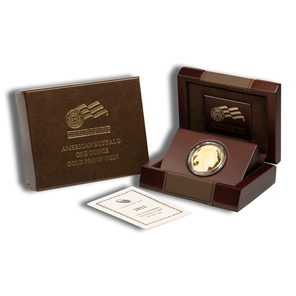 2011-W 1 oz Proof Gold Buffalo (w/Box & COA)