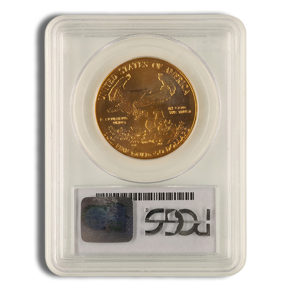 1988 1 oz Gold Eagle $50 PCGS MS69