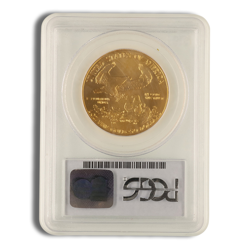 1989 1 oz Gold Eagle $50 PCGS MS69