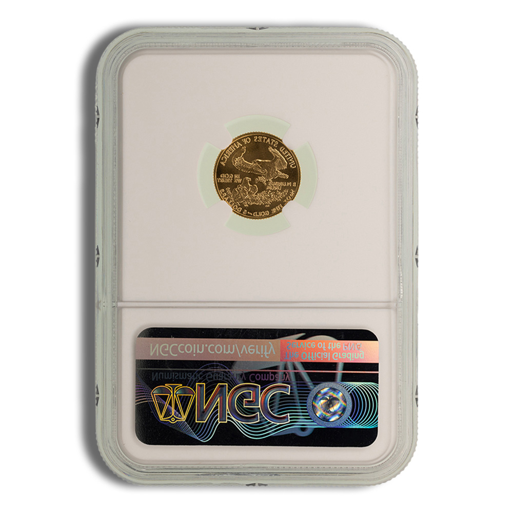 2002 1/4 oz Gold Eagle $10 NGC MS69