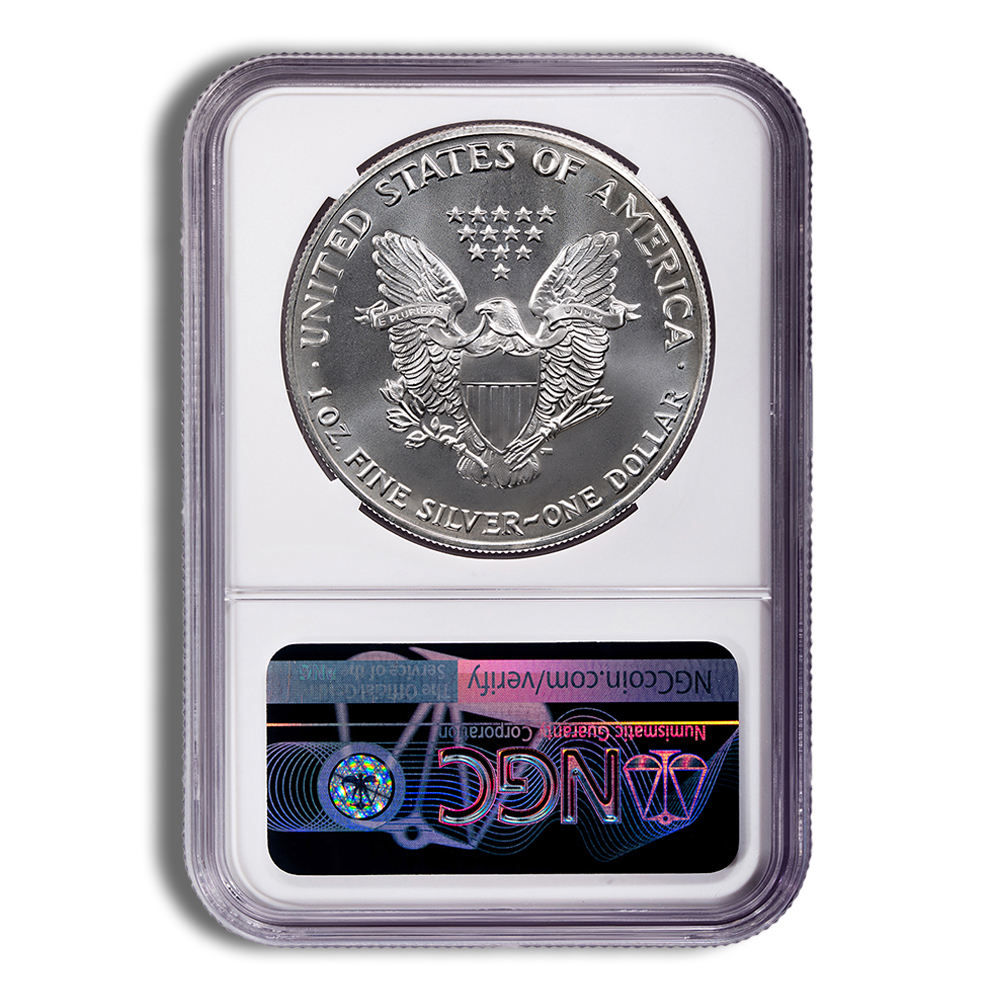 2017 Silver Eagle NGC MS69