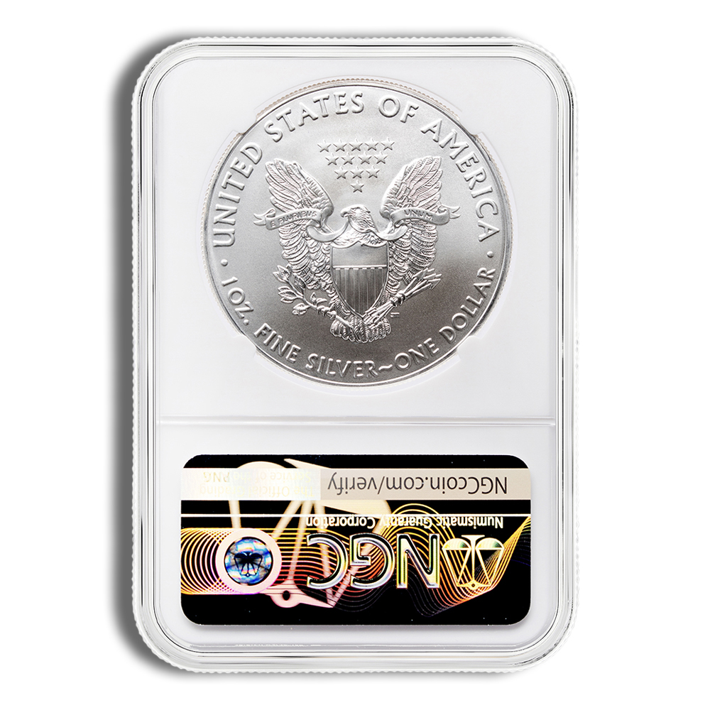 2017 Silver Eagle NGC MS70