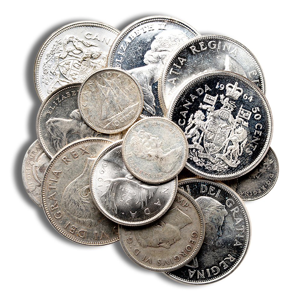 80% Silver Canadian Coins