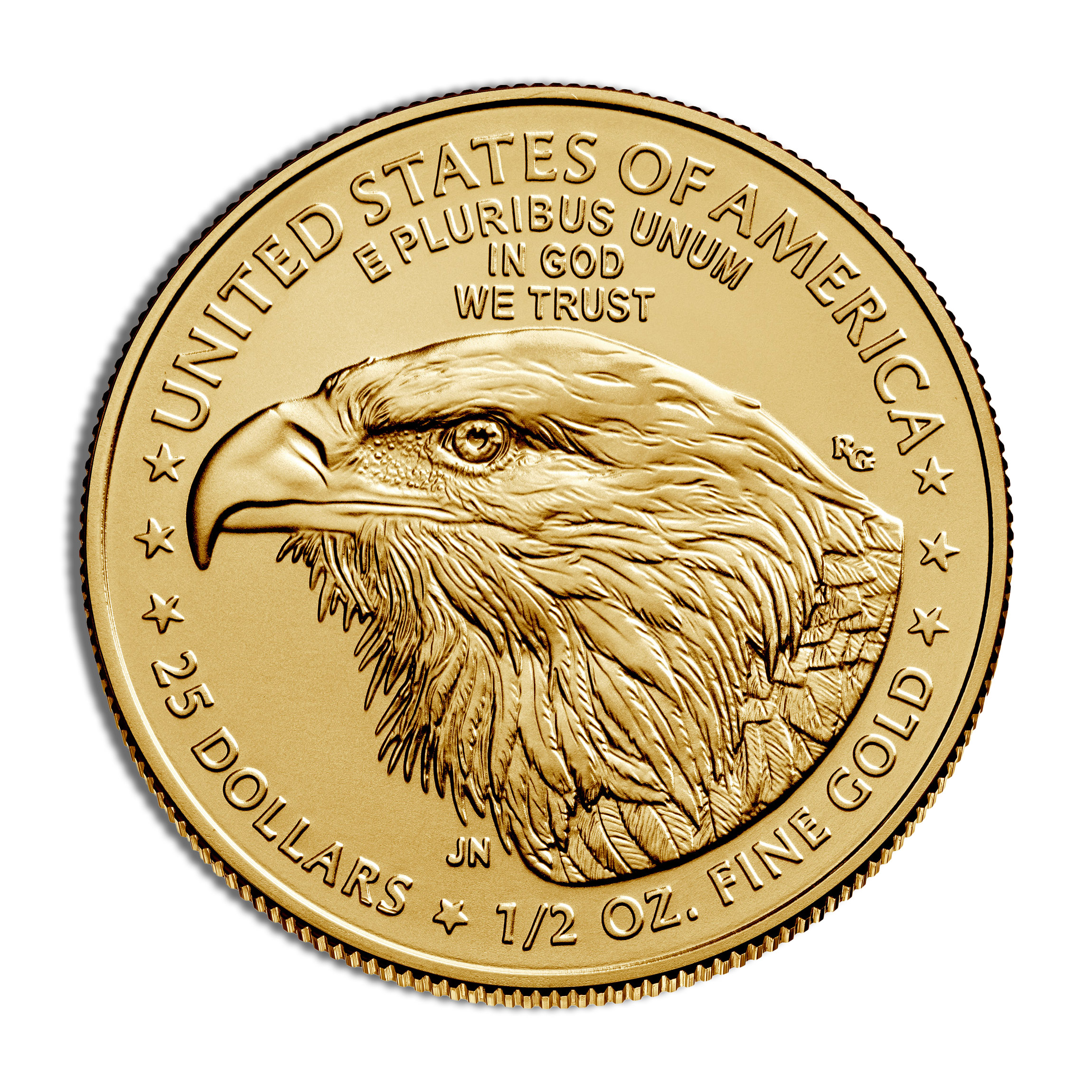 1/2 oz Gold Eagle - BU (Year Varies)