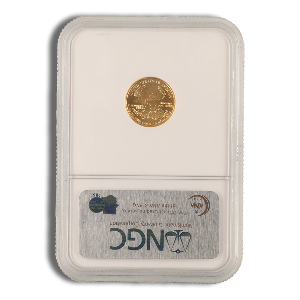 2006 1/10 oz Gold Eagle $5 NGC MS70 ER