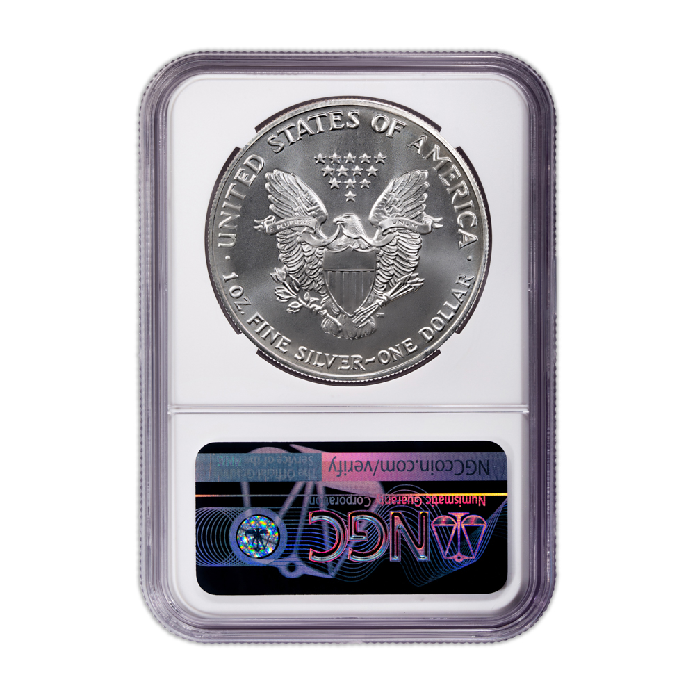 2011 Silver Eagle NGC MS69