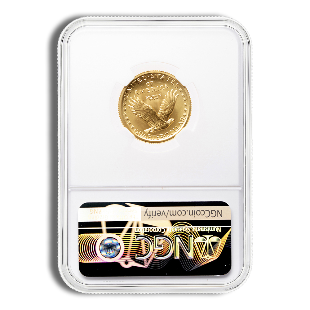 2016-W 1/4 oz Gold Standing Liberty Centennial Coin NGC SP69