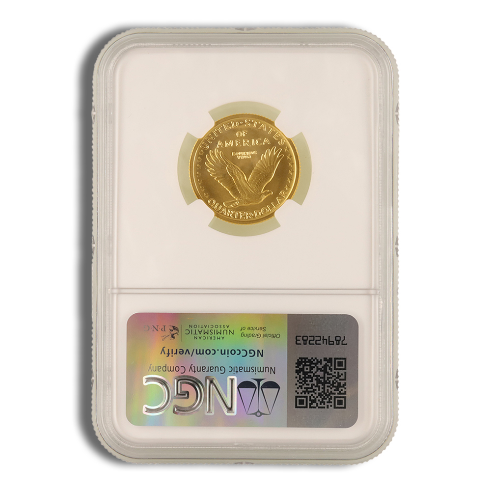 2016-W 1/4 oz Gold Standing Liberty Centennial Coin NGC SP70