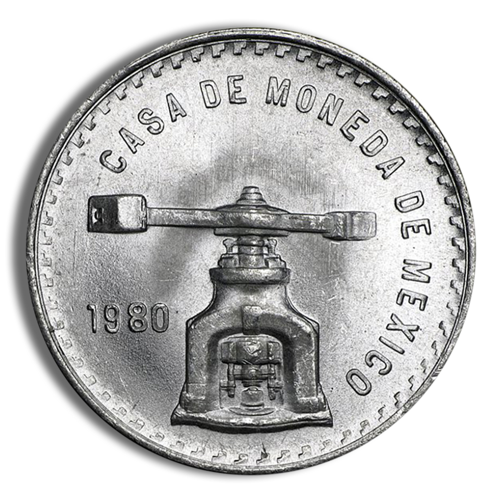 1 oz Mexican Onza Balance Scale Silver Coin (Year Varies)