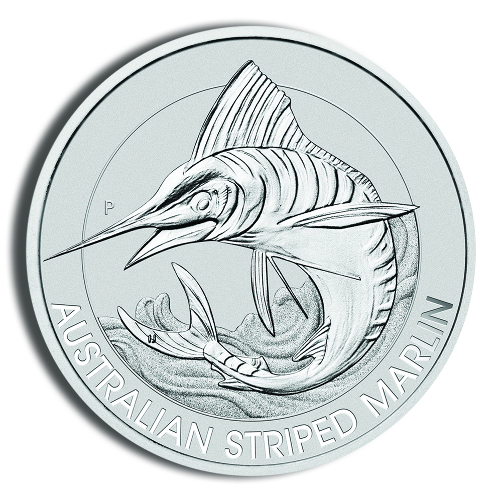 2020 1.5 oz Australian Striped Marlin Silver Coin