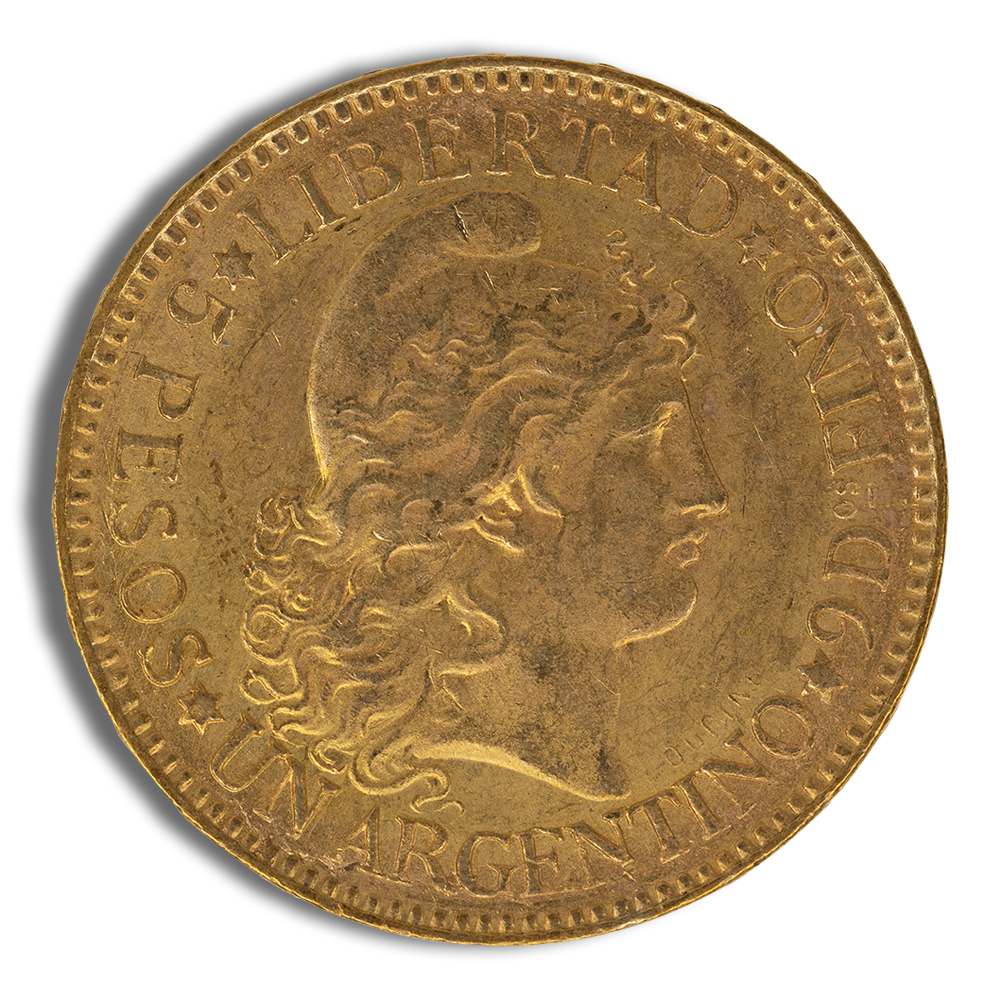 Argentina 5 Peso Gold Coin