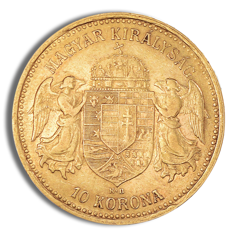 Hungary 10 Korona Gold Coin