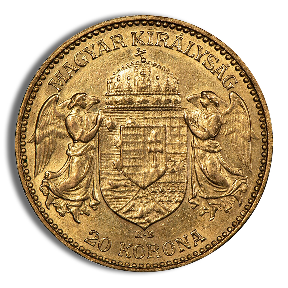 Hungary 20 Korona Gold Coin