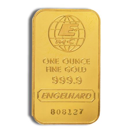 1 oz Gold Bar - Engelhard