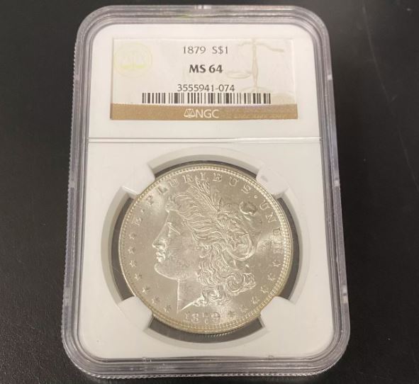 1879 Morgan NGC MS-64 Silver Dollar Coin Philadelphia Mint