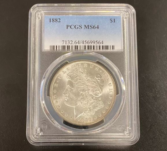 1882 Morgan Dollar PCGS MS64 Silver $1