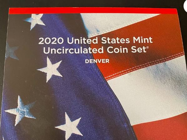 2020 United States Mint Uncirculated Coin Set Denver