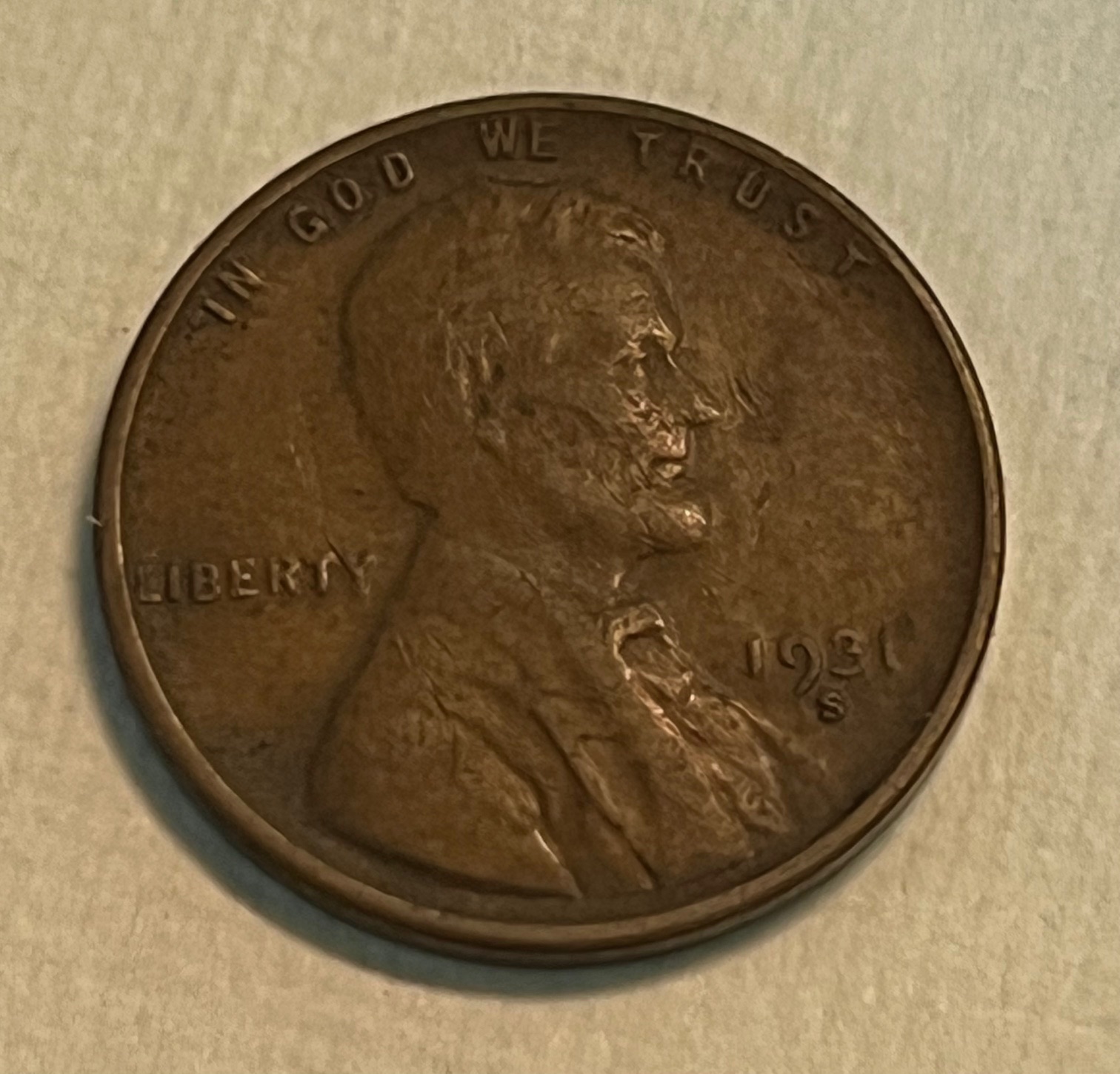 1931s  Wheat Penny