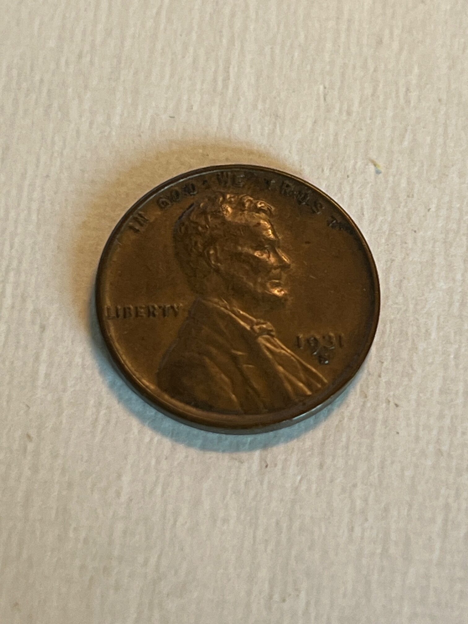 1931 s  Wheat Penny