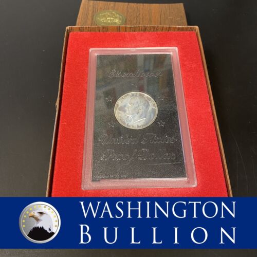 1971-S Eisenhower ‘Brown Box’ Silver Dollar Proof from the U.S. Mint