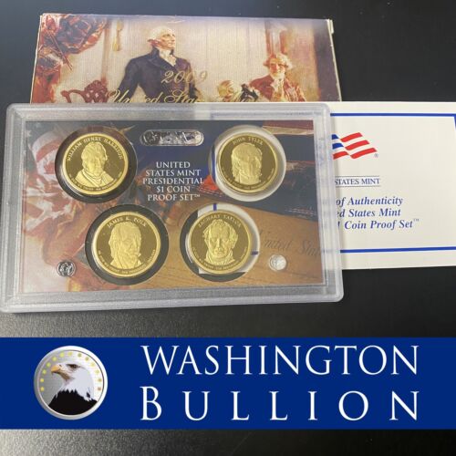 2009 Presidential Dollar Proof Set U.S. Mint Packaging OGP COA