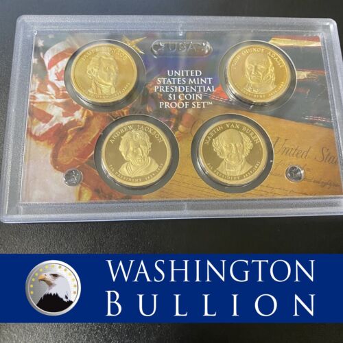 2010 S Presidential Dollar Proof Set 4 Coins No Box Or COA US Coins