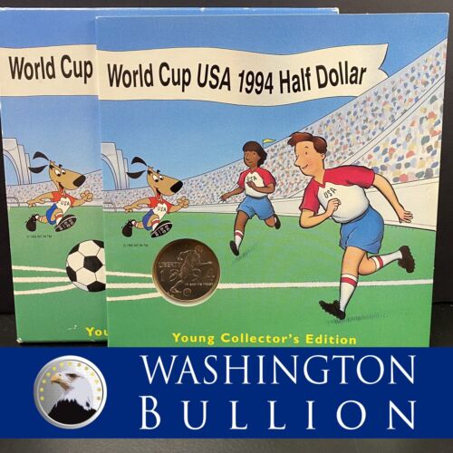 1994S 50C Young Collector's Edition World Cup USA US Mint. OGP