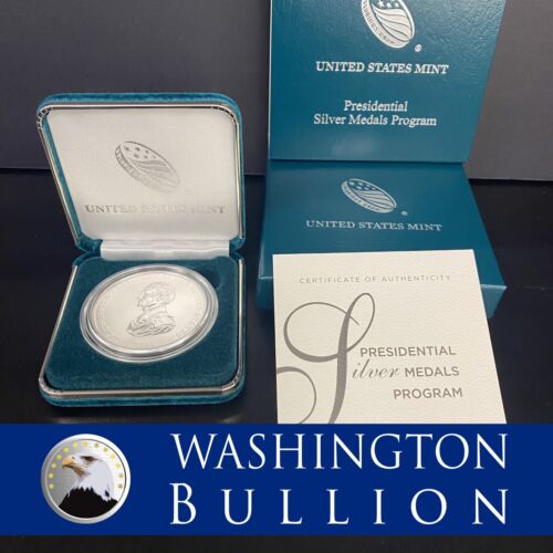 2020 U.S. Mint Presidential Silver Medals Program James Polk OGP COA 1oz