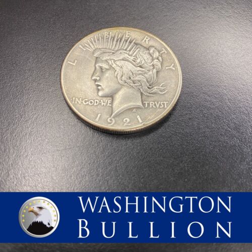 1921 High Relief Peace Dollar $1 Silver Better Details