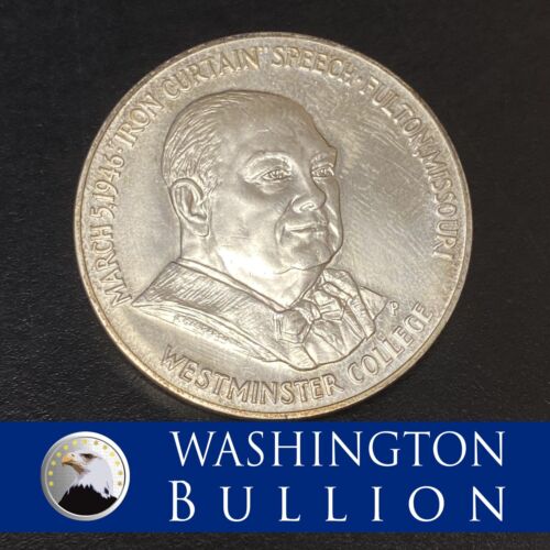 1969 Winston Churchill-Westminster College, Fulton, Missouri U.S. Silver Medal