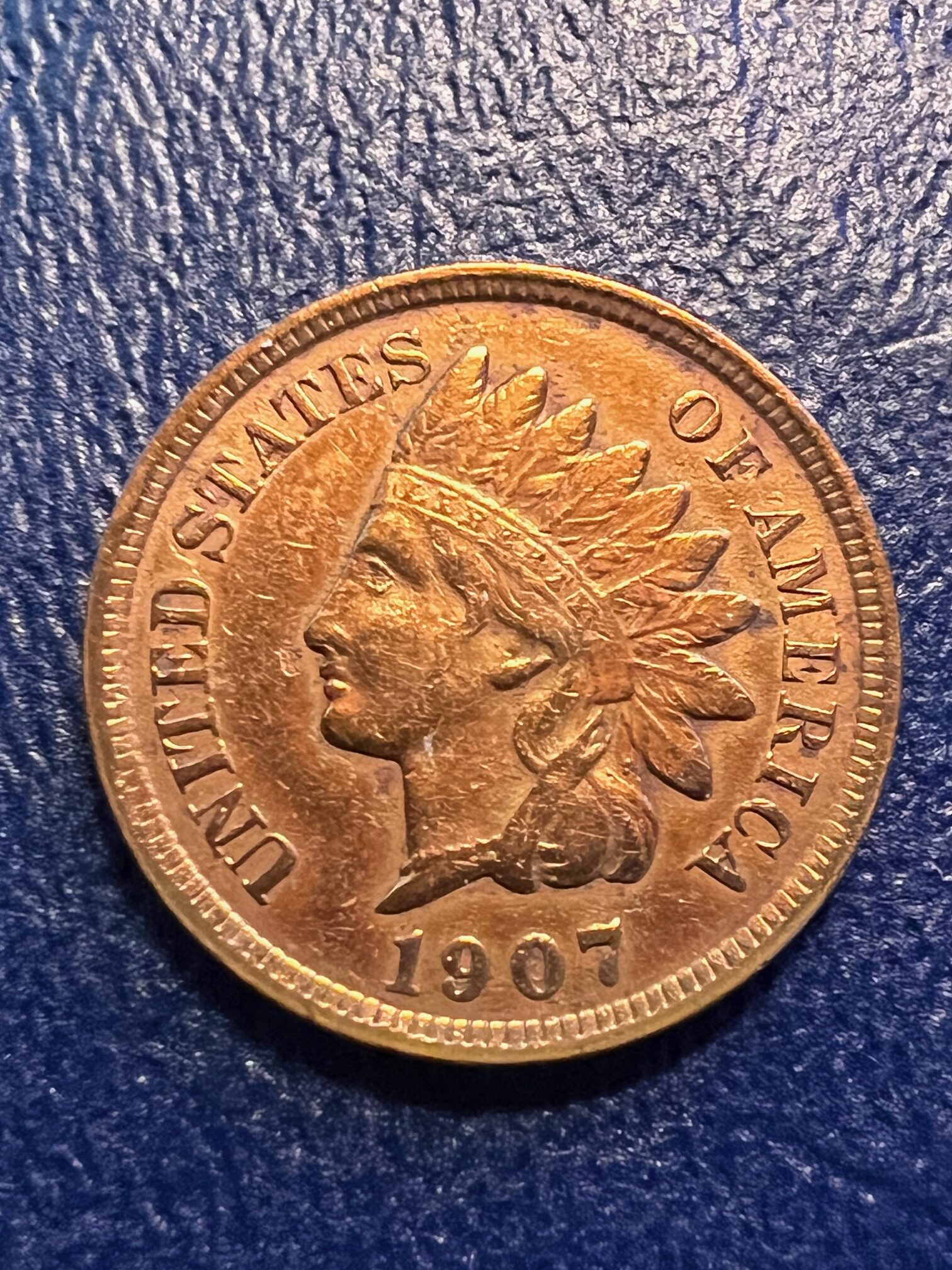 1907 Indian Head cent