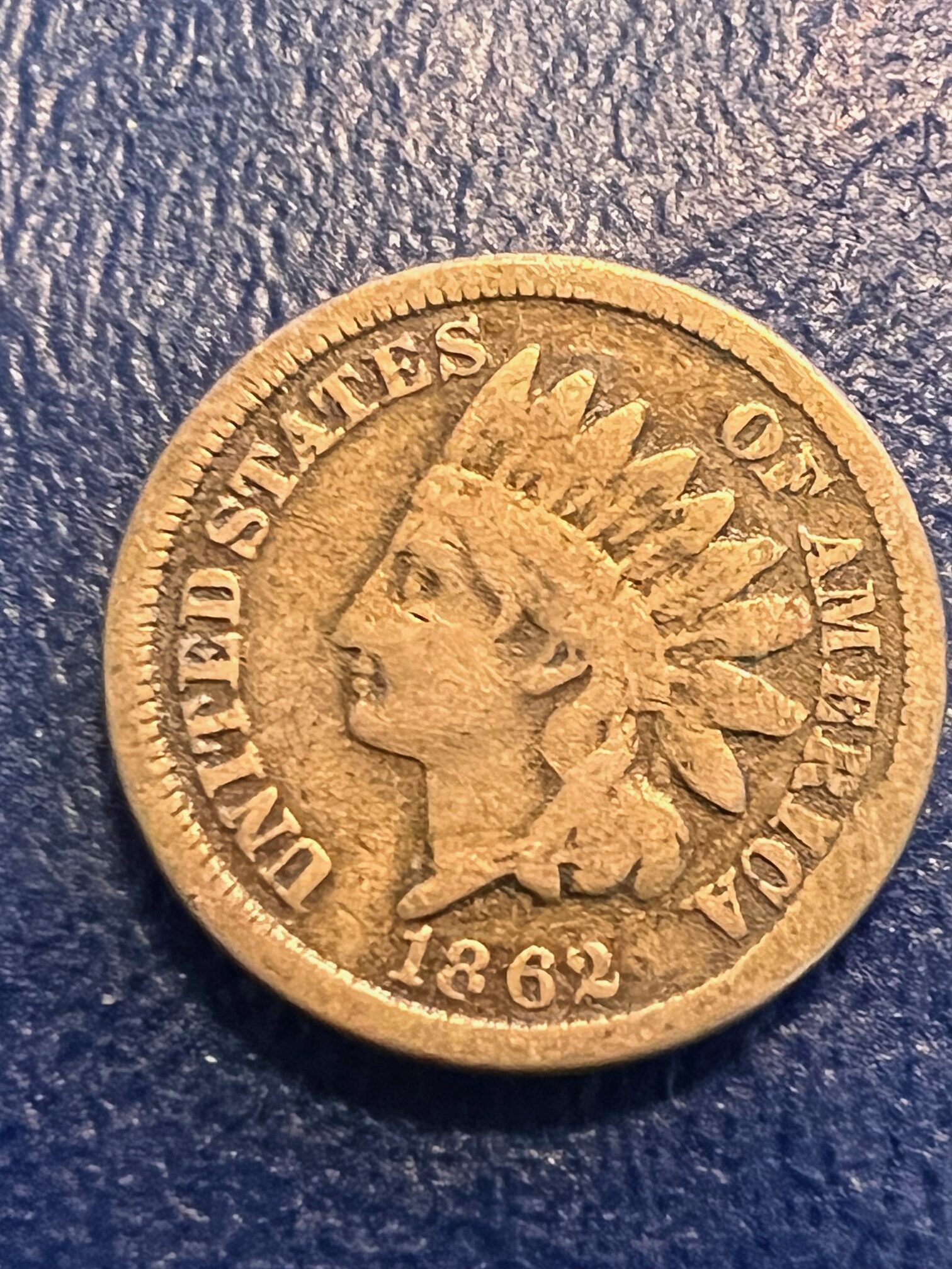 1862 1C  Indian Cents 1859-1909