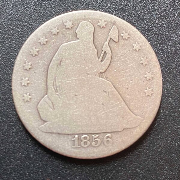 1856-O Liberty Seated Half Dollar