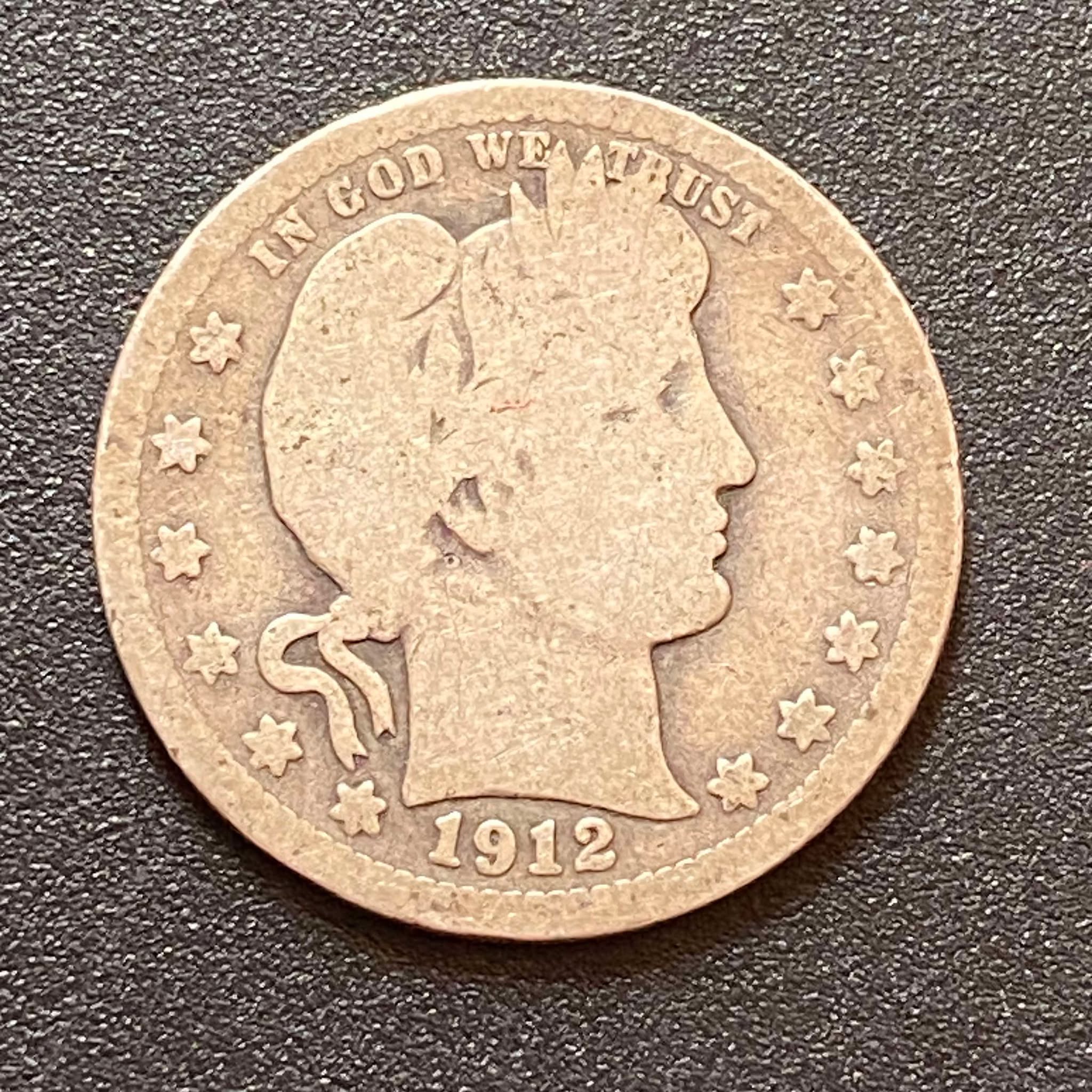 1908-O Barber Quarter