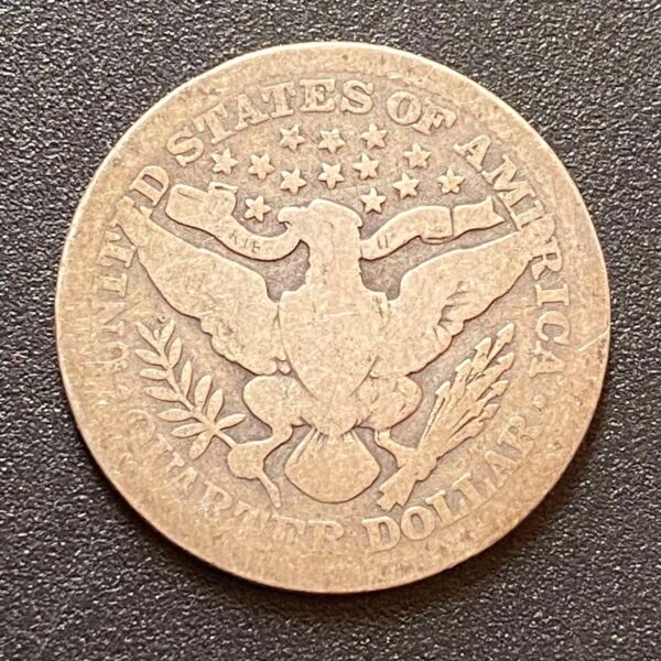 1908-O Barber Quarter