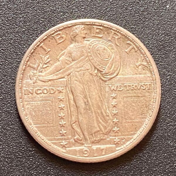 1917 Standing Liberty Quarter Type 2