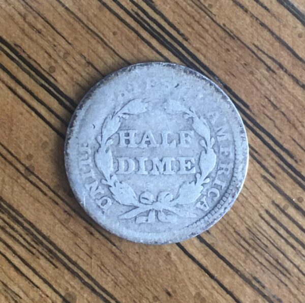 1853 Half Dime