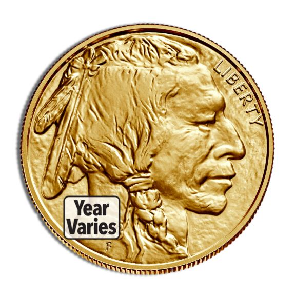 1 oz Gold Buffalo - BU (Year Varies)