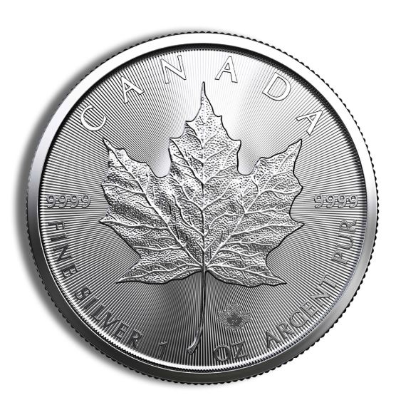 1 oz Canadian Silver Maple Leaf (Year Varies)