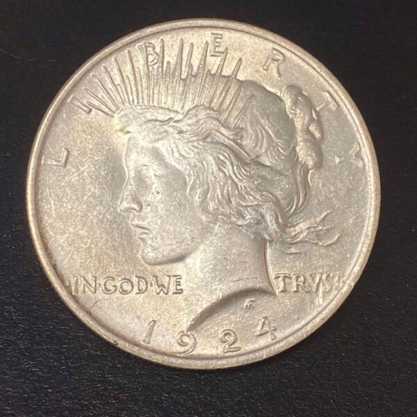 1924 Peace Dollar
