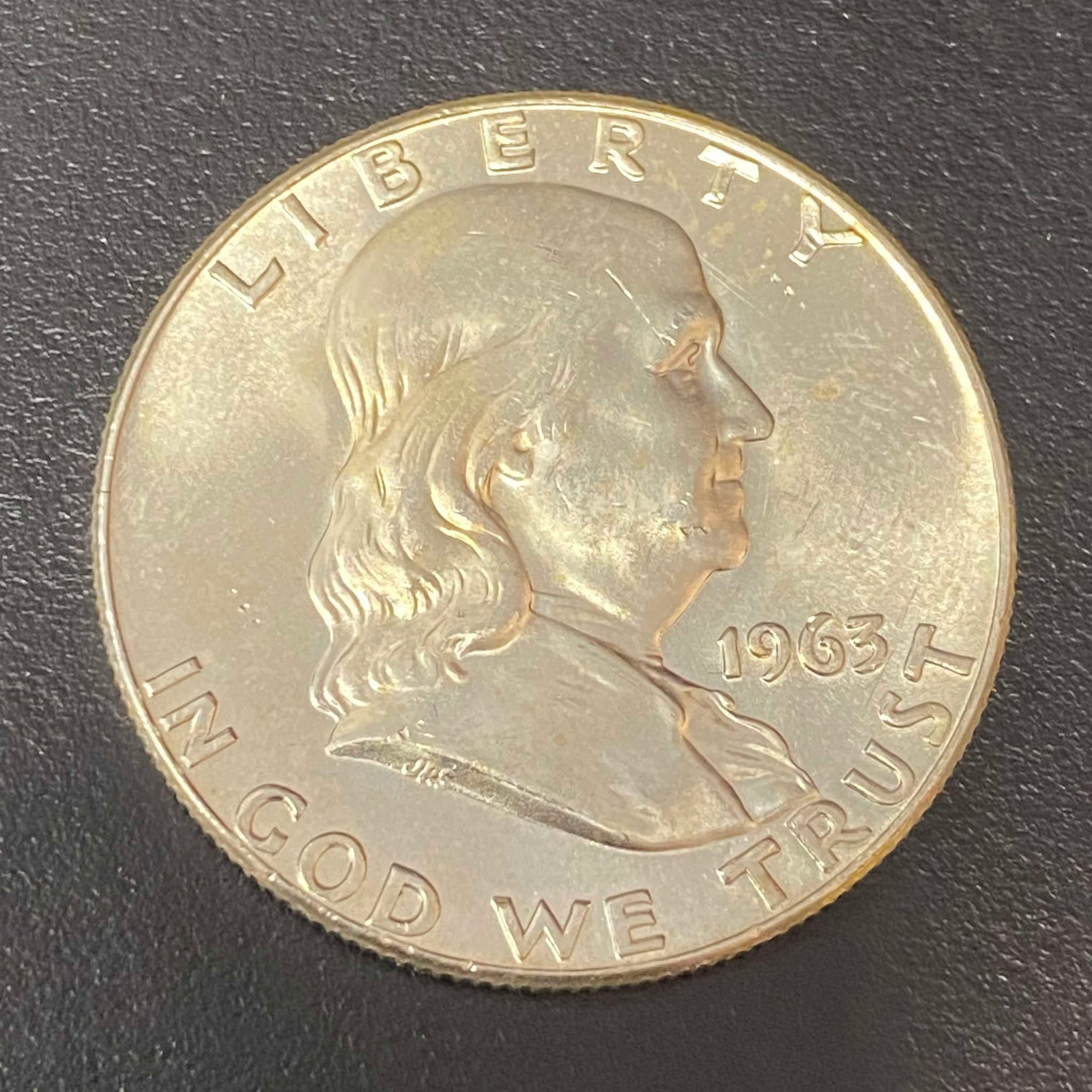 1963 Franklin Half Dollar