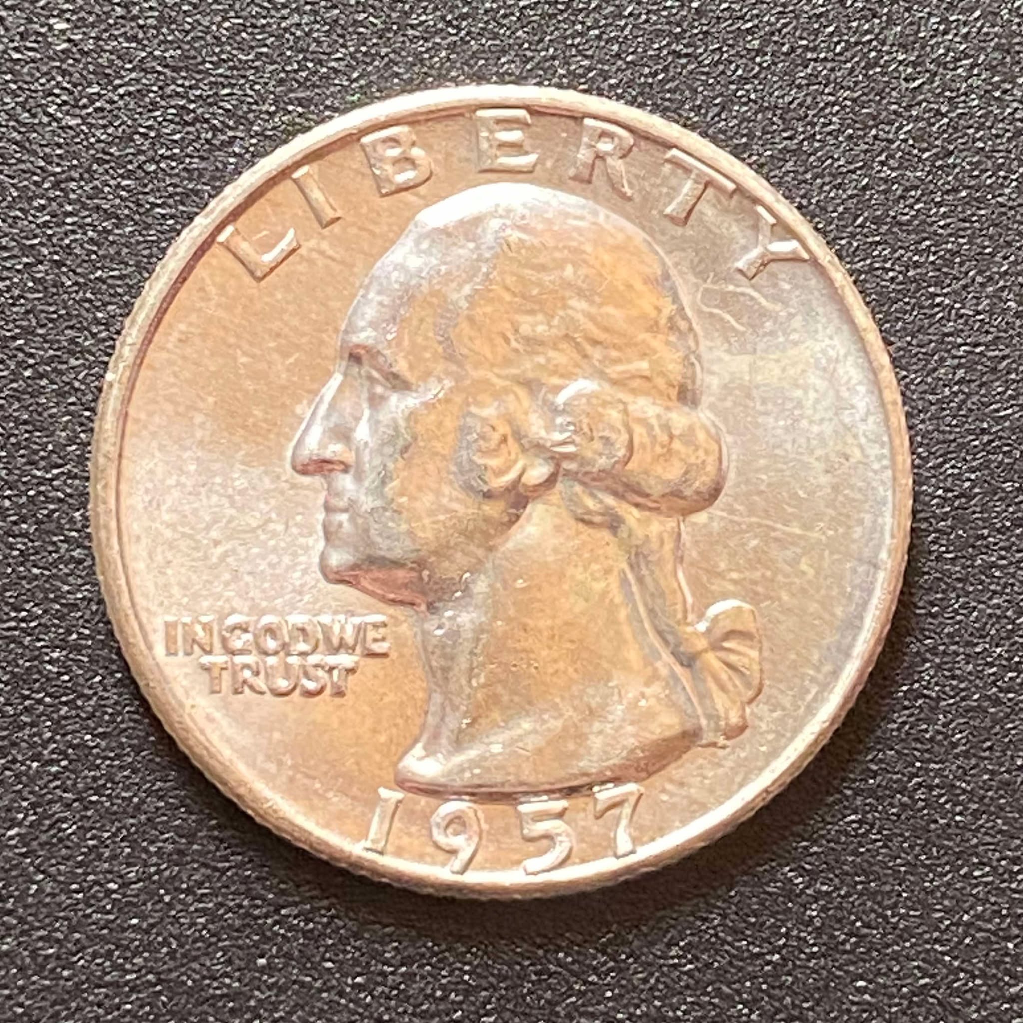 1957-D Washington Quarter