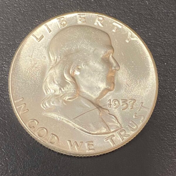 1957 Franklin Half Dollar