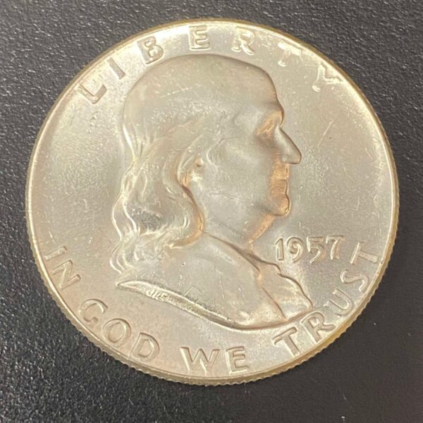 1957 Franklin Half Dollar