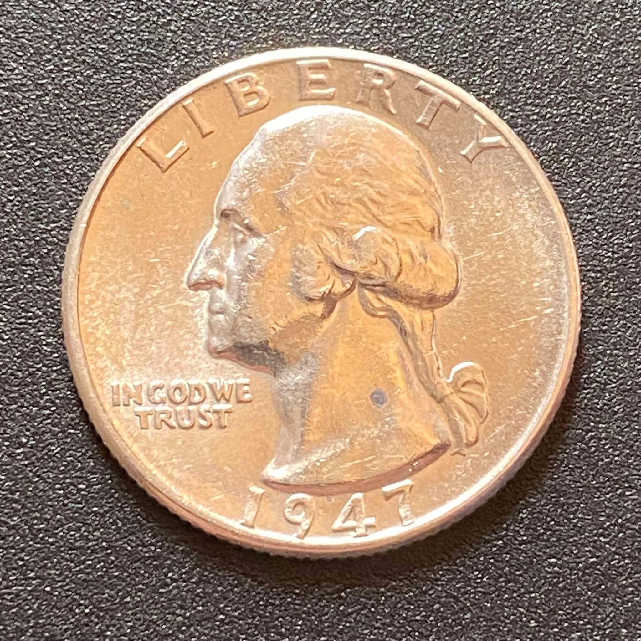 1947 Washington Quarter